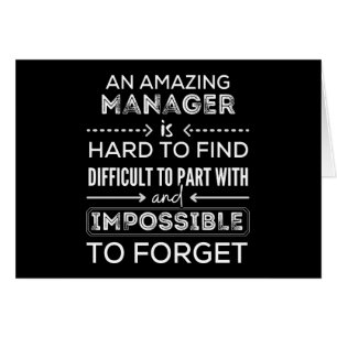 Manager, Gift For Manager, A Truly Great Manager