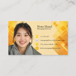 Managing Director Business Card