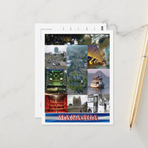 Managua - Nicaragua - Mosaic - Postcard