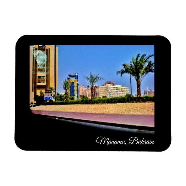 Manama, Bahrain Magnet (Horizontal)