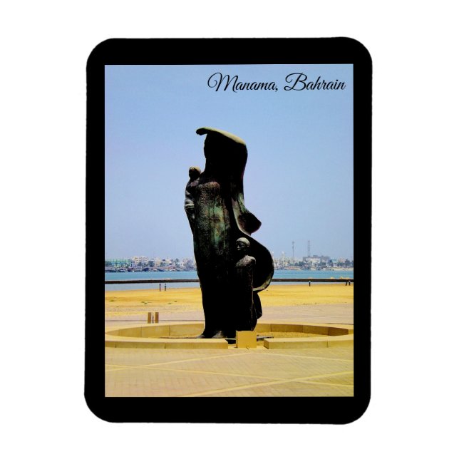 Manama, Bahrain Magnet (Vertical)