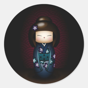 Manami Classic Round Sticker