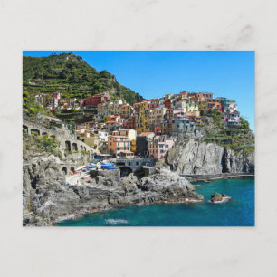 Manarola, Cinque Terre, Italy, Europe - Postcard