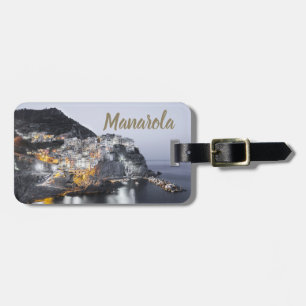 Manarola Cinque Terre Liguria Italy Fine Art gift Luggage Tag