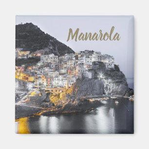 Manarola Cinque Terre Liguria Italy Fine Art gift Magnet