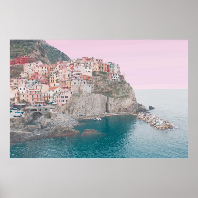 Manarola in Italy Poster (Front)