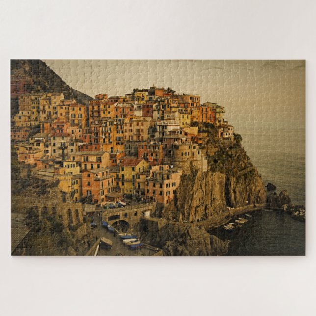 Manarola, Italia - Cinque Terre - 20x30 - 1014 pcs Jigsaw Puzzle (Horizontal)