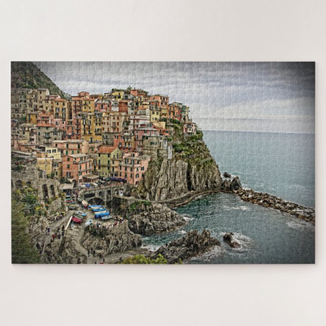 Manarola, Italy - Cinque Terre - 20x30 - 1014 pc Jigsaw Puzzle (Horizontal)