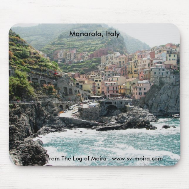 Manarola, Italy Mouse Pad (Front)