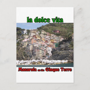 Manarola Italy Postcard
