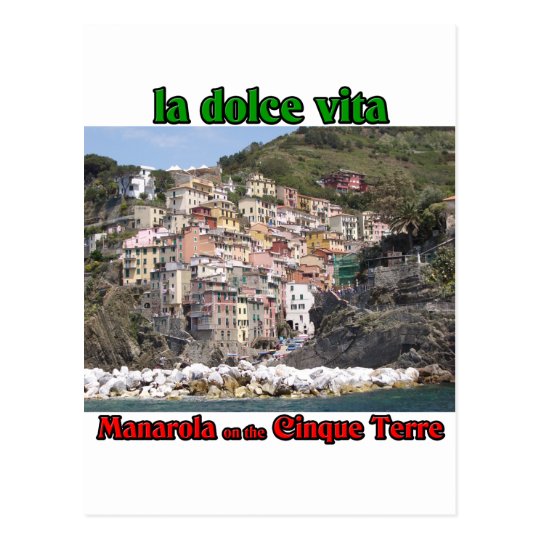 Manarola Italy Postcard