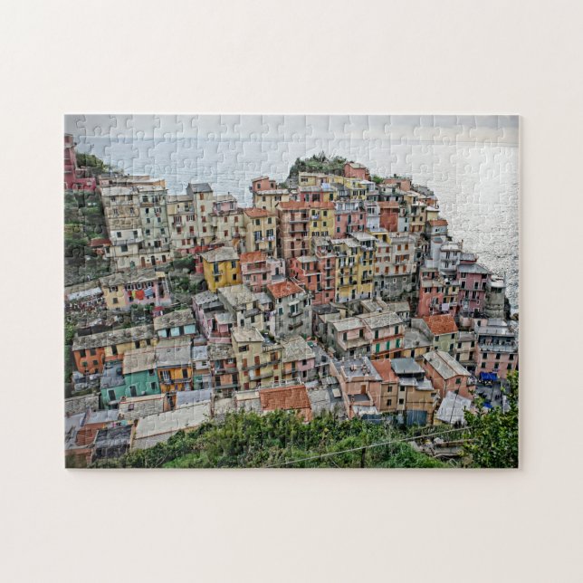 Manarola - The Cinque Terre - Italy Puzzle (Horizontal)