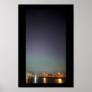 Manasquan Inlet Aurora Borealis Poster
