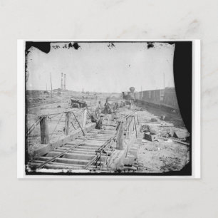 Manassas, Va. Orange and Alexandria Railroad Postcard