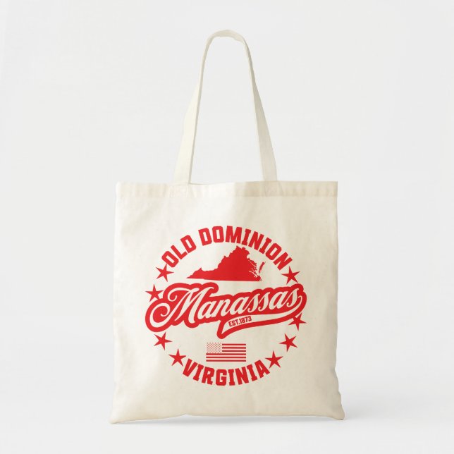 Manassas, Virginia Tote Bag (Front)