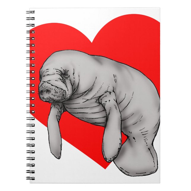 manatee art notebook (Front)