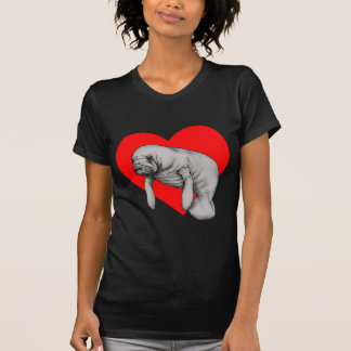 manatee art T-Shirt