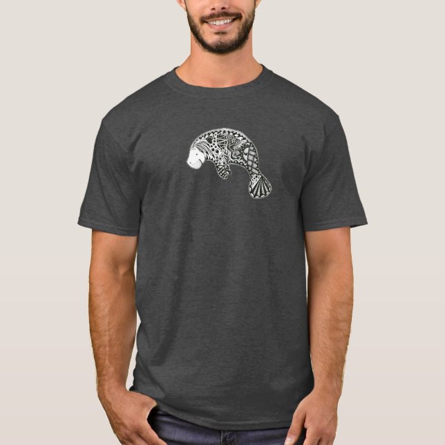 Manatee Blue T-Shirt (Front)
