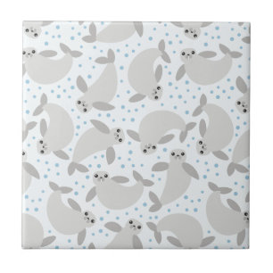 manatee ceramic tile