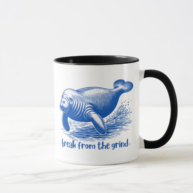 Manatee Coffee Mug (Right)