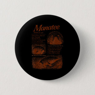 Manatee definition 90s respect the locals save the 6 cm round badge