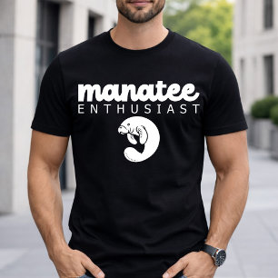 Manatee Enthusiast, Manatee Lover Marine Life Gift T-Shirt