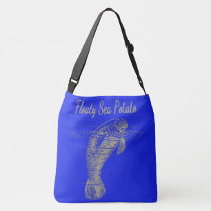 Manatee Floaty Sea Potato Crossbody Bag