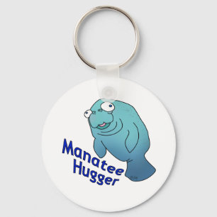 Manatee Hugger Key Ring