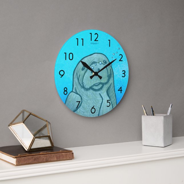 Manatee  large clock (Office)