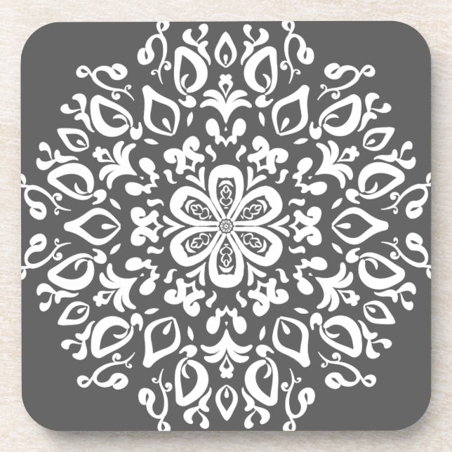 Manatee Mandala Coaster (Front)
