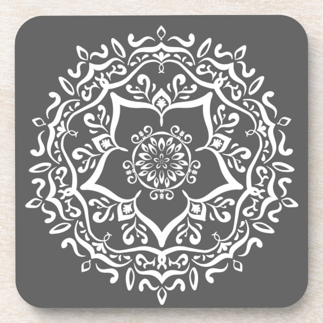 Manatee Mandala Coaster (Front)