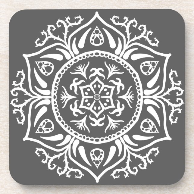 Manatee Mandala Coaster (Front)