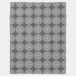 Manatee Mandala Fleece Blanket
