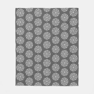 Manatee Mandala Fleece Blanket