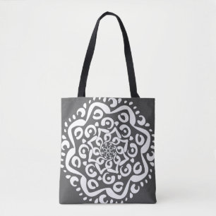 Manatee Mandala Tote Bag
