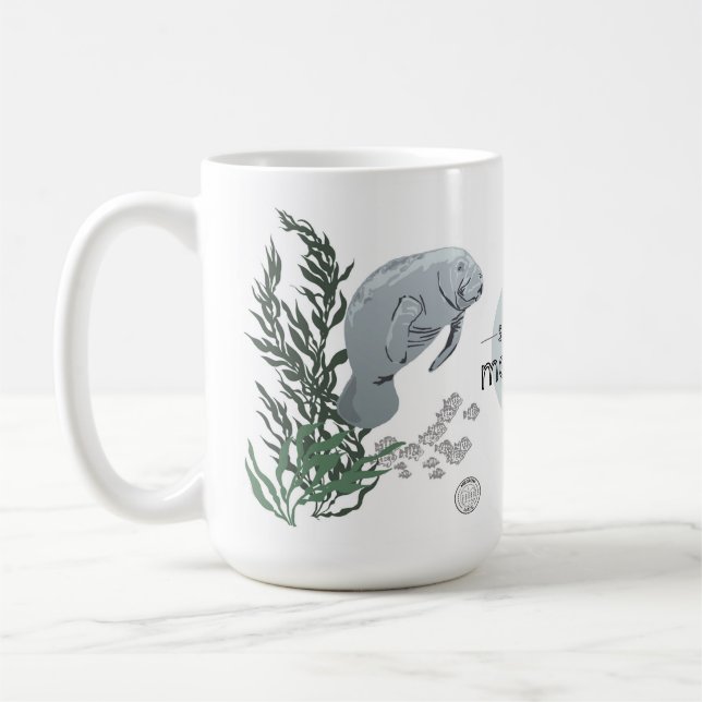 Manatee mug (Left)