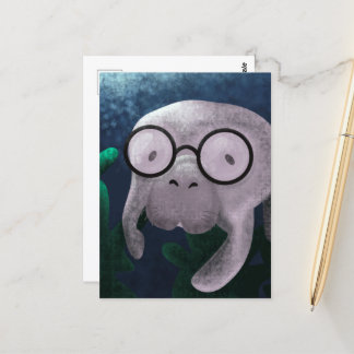 Manatee Postcard