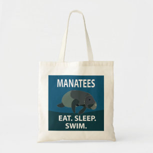 Manatee Sea Cow Animal  Tote Bag