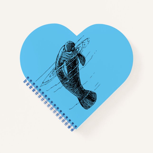 Manatee spiral notebook (Front)