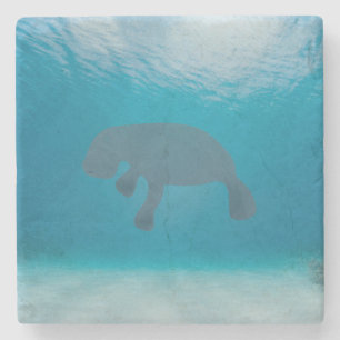 Manatee Stone Coaster