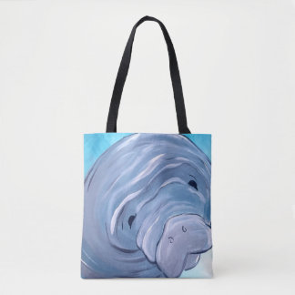 Manatee Tote Bag