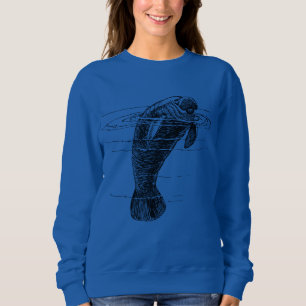 Manatee woman's sweatshirts