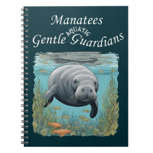 Manatees Gentle Aquatic Guardians Notebook