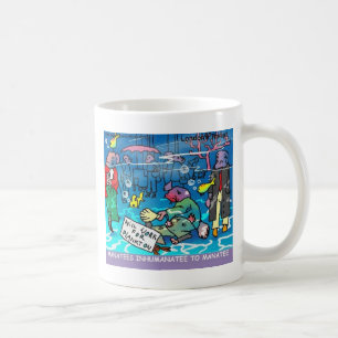 Manatees Inhumanatee Funny Tees Mugs Cards Etc