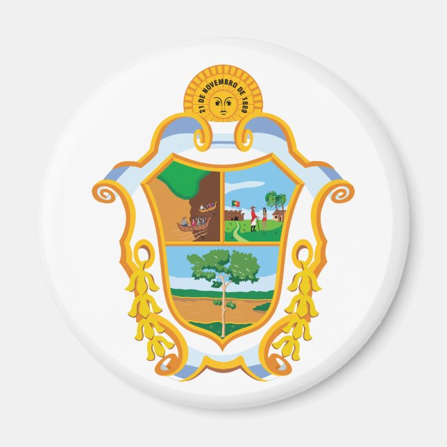 Manaus Amazonas, Brazil Magnet (Front)