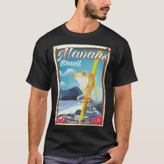 Manaus Brazil vintage travel poster T-Shirt