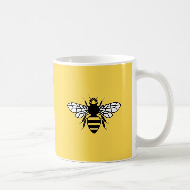 Manchester Bee Coffee Mug (Right)