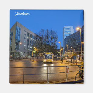 Manchester Blue Hour Magnet