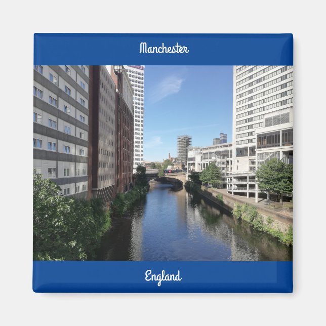 Manchester Canals Magnet (Front)