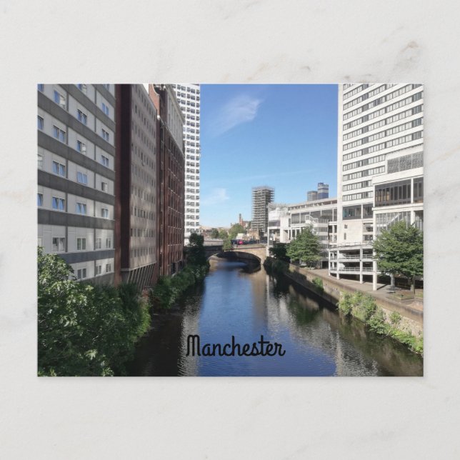 Manchester Canals Postcard (Front)
